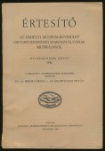 Értesítő az Erdélyi Múzeum-Egyesület Orvostudományi Szakosztályának munkájáról 51. kötet