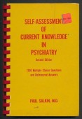 Self-assessment Of Current Knowledge In Psychiatry