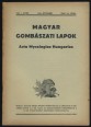 Magyar Gombászati Lapok. Acta Mycologica Hungarica I. kötet 3-4. szám, 1944. november