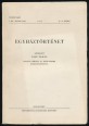 Egyháztörténet I. (IV.) évfolyam, 2-3. szám, 1958