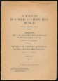 A Magyar Biológiai Kutatóintézet munkái Vol. XVI., fasc. 1-2.