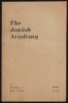 The Jewish Academy. Teveth 5708. December 1947.