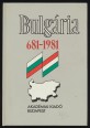 Bulgária 681-1981. Tanulmányok