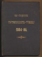 Das Ungarische Unterrichts in den Studienjahren 1884-85 und 1885-86