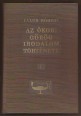 Az ókori görög irodalom története. I-II. kötet